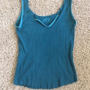UO Urban Renewal blue teal tank top S